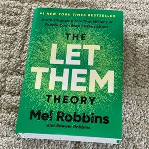 Let Them Theory  A Life-Changing Tool Mel Robbins Hard Cover with Dust Jacket